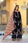 Zunaira 4040 By Afsana Velvet Embroidery Readymade Suit Suppliers In India